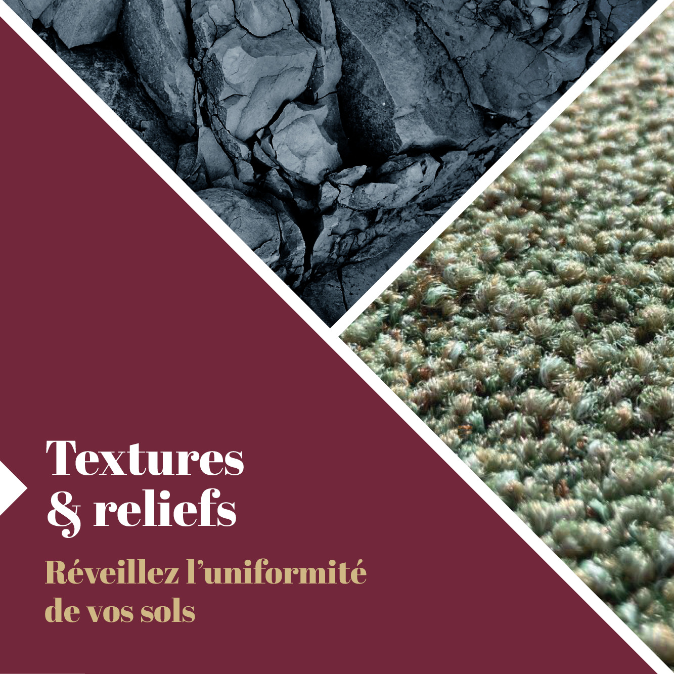 Tendance Textures et Reliefs Sols Textiles UFTM