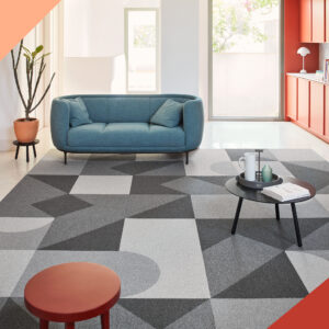 Shaw Contract Inside Shapes Tendance Courbes et Rondeurs Sols Textiles UFTM