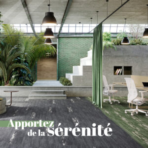 IVC commercial collection végétal rudiments metallic clay Tendance La nature dans nos intérieurs Sols Textiles UFTM