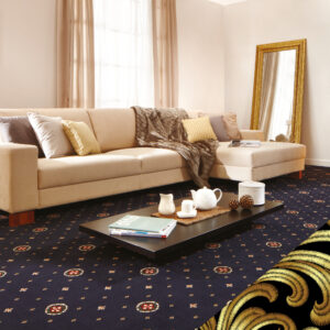 Belysse Classic blue Tendance Courbes et Rondeurs Sols Textiles UFTM