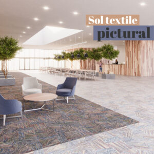 Forbo Collection Jose Medina Galeote Tendance Dégradés de couleurs et designs de transitions Sols Textiles UFTM