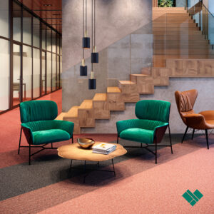 Shaw Contract Collection Complement Style Tendance Dégradés de couleurs et designs de transitions Sols Textiles UFTM