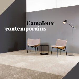 Bloq Collection Sculpture Tendance Dégradés de couleurs et designs de transitions Sols Textiles UFTM