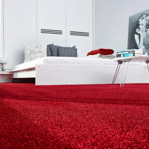 Satino Belysse rouge moquette sols textiles