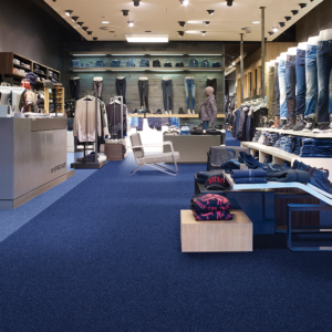 Master Belysse Bleu Moquette SolsTextiles