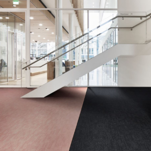 Flotex Forbo rose pâle moquette sols textiles