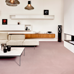 Savage Abundance Belysse Rose pale Moquette SolsTextiles