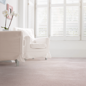 Celeste Lano Rose pale Moquette SolsTextiles