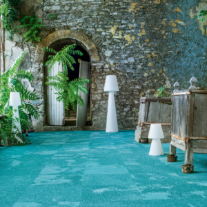 Stoneage Balsan turquoise moquette sols textiles
