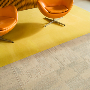 tessera contour forbo jaune moquette sols textiles
