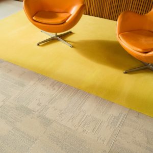 Tessera Contour Forbo jaune moquette sols textiles