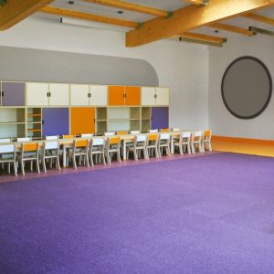 Balsan Bolera moquette violette sols textiles UFTM