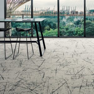 Balsan Crazy moquette blanche sols textiles UFTM