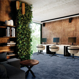 Belysse Art fusion bureau sols textiles UFTM