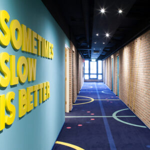 Belysse couloir sols textiles UFTM