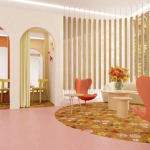 Forbo Flotex Vision Floral UFTM Sols Textiles Moquettes