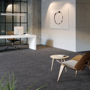 IVC Commercial Rudiments Jute moquette grise UFTM sols textiles