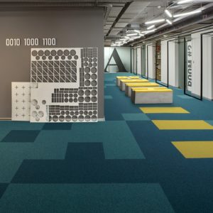 modulyss millenium nxtgen moquette turquoise bleue sols textiles UFTM