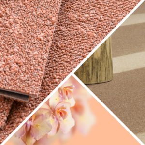 UFTM Sols Textiles Moquettes_Tapis_Floor_moquette_deco_Peach Fuzz Pantone