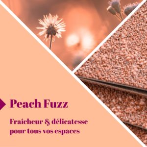 UFTM Sols Textiles Moquettes_Tapis_Floor_moquette_deco_Peach Fuzz Pantone