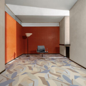 Radici Macchie colori Dessin Vintage Sols Textiles UFTM