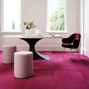 Shaw Contract Dye Lab Couleur Magenta Sols Textiles UFTM