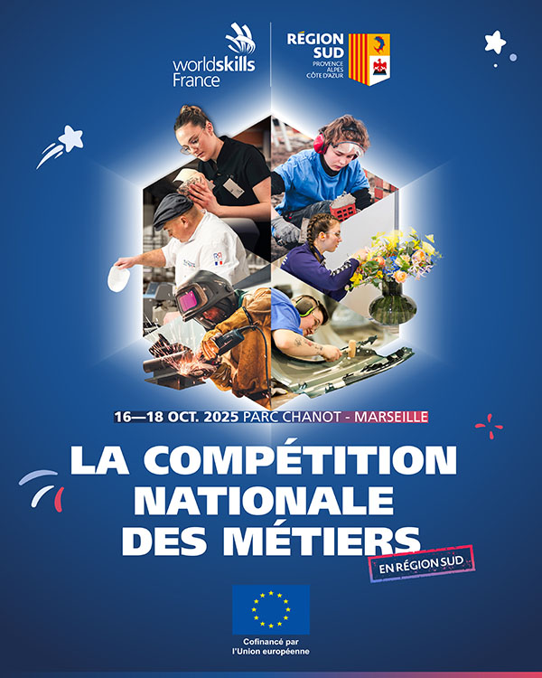 Compétition nationale des métiers 2025 en région Sud